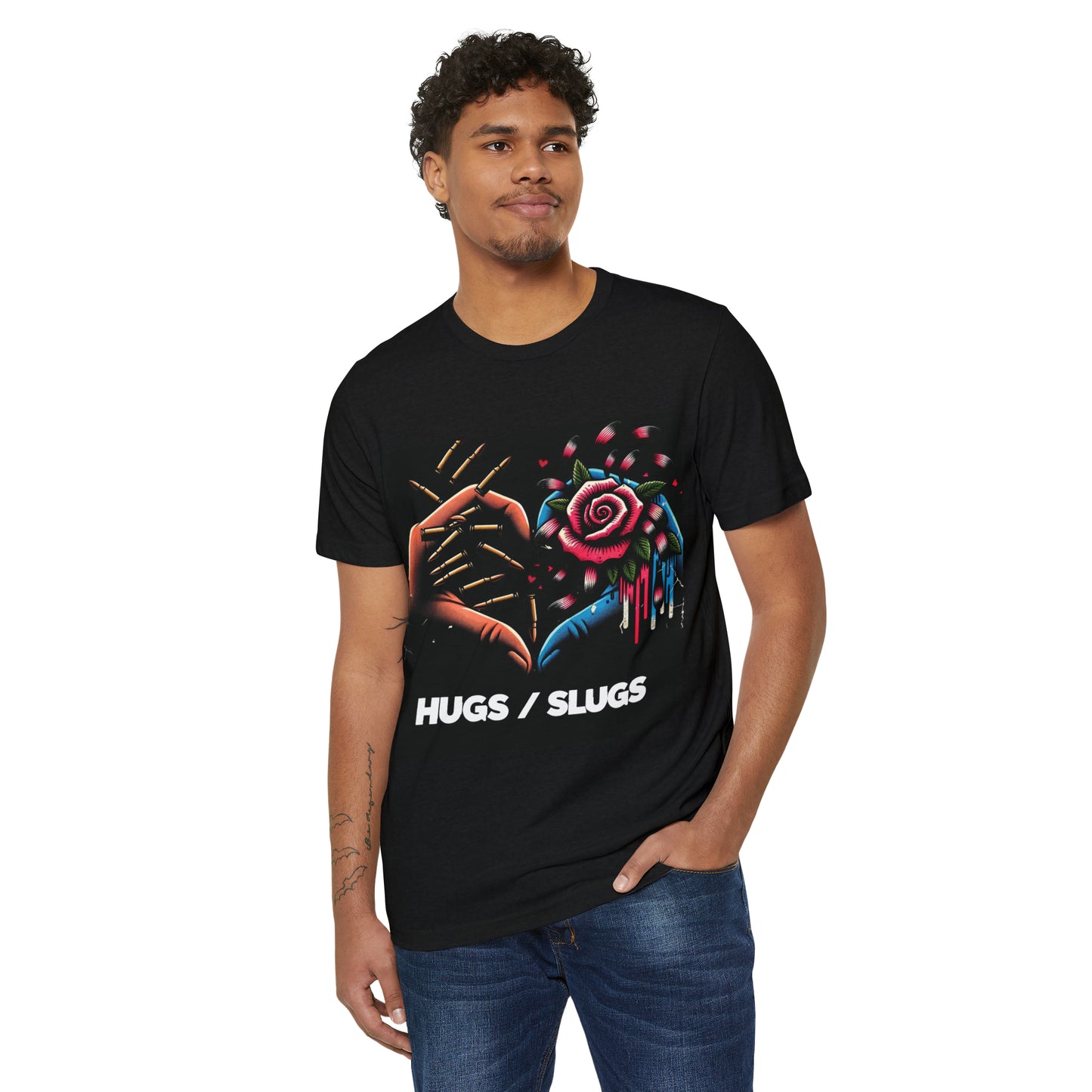 Hugs / Slugs aka the shirt that stopped gun violence