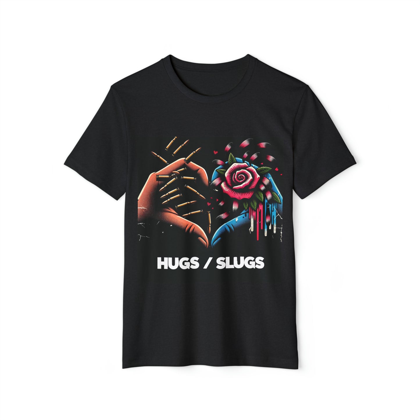 Hugs / Slugs aka the shirt that stopped gun violence